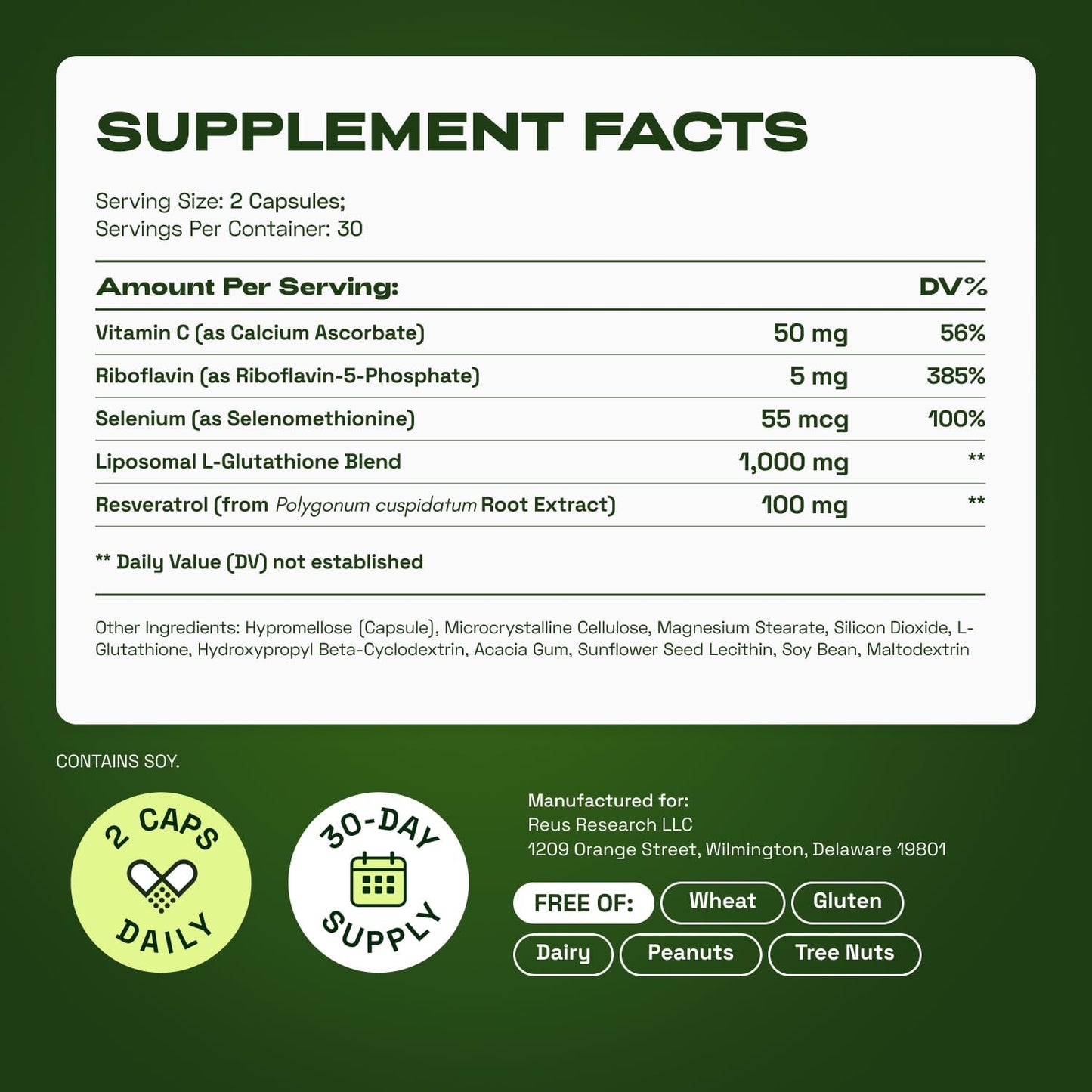 Liposomal Glutathione