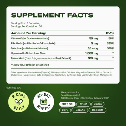 Liposomal Glutathione